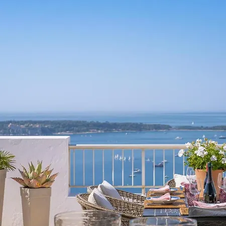 Duplex Penthouse With Panoramic Sea View In Appartement Cannes